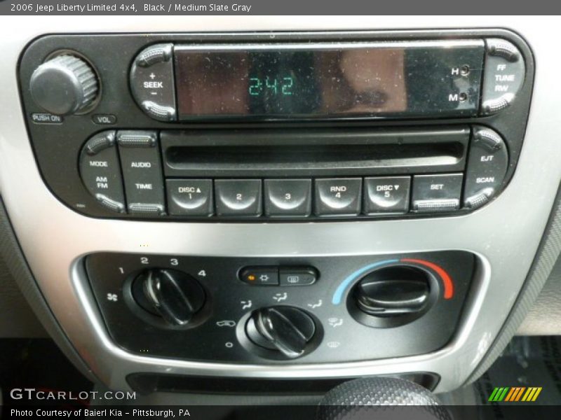 Black / Medium Slate Gray 2006 Jeep Liberty Limited 4x4