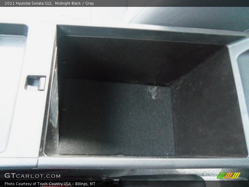 Midnight Black / Gray 2011 Hyundai Sonata GLS