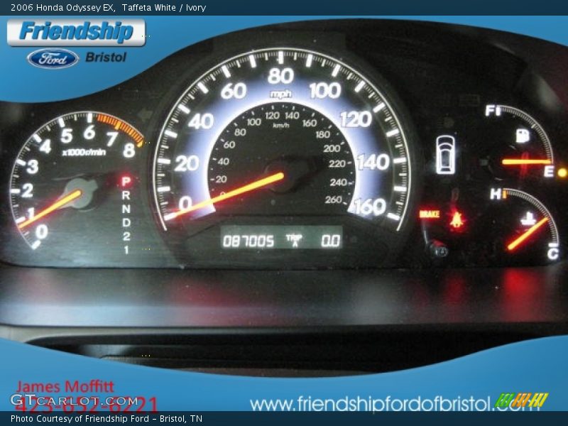 Taffeta White / Ivory 2006 Honda Odyssey EX