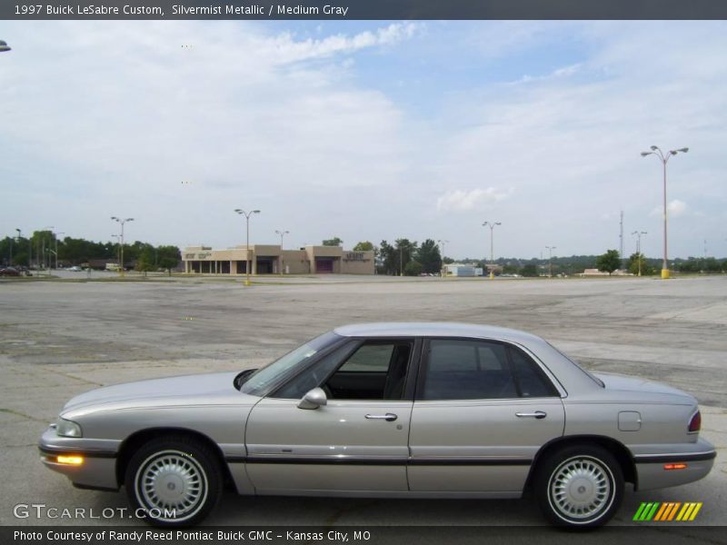 Silvermist Metallic / Medium Gray 1997 Buick LeSabre Custom