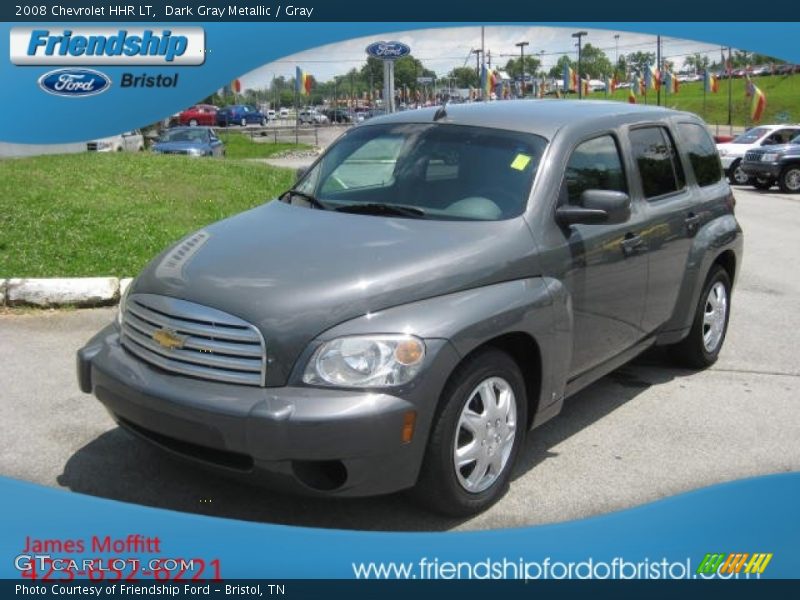 Dark Gray Metallic / Gray 2008 Chevrolet HHR LT