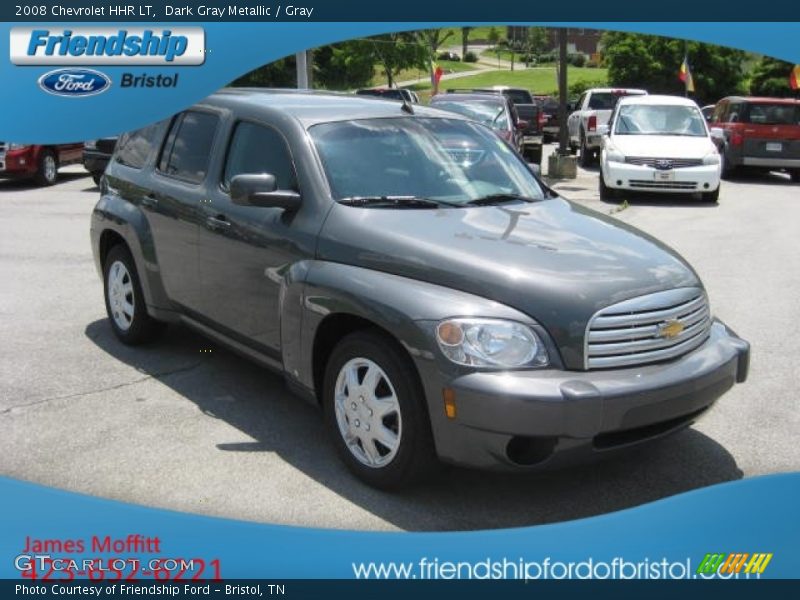 Dark Gray Metallic / Gray 2008 Chevrolet HHR LT