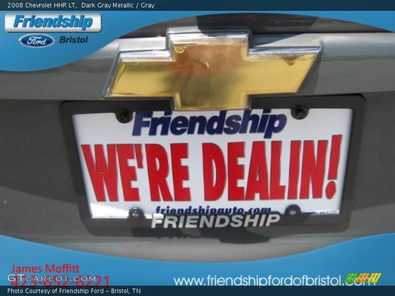 Dark Gray Metallic / Gray 2008 Chevrolet HHR LT