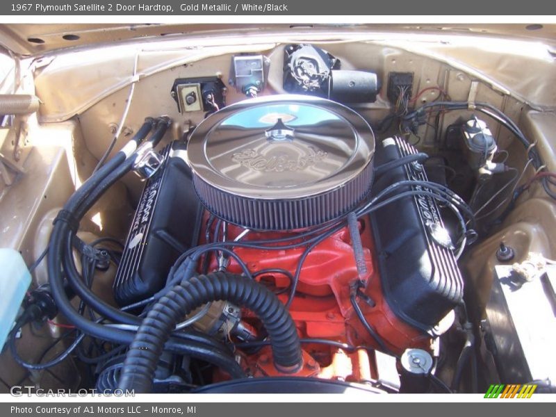  1967 Satellite 2 Door Hardtop Engine - 440 ci OHV 16-Valve Super Commando V8