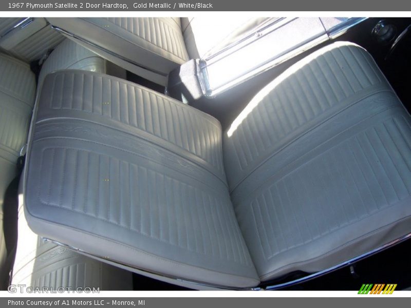 1967 Satellite 2 Door Hardtop White/Black Interior