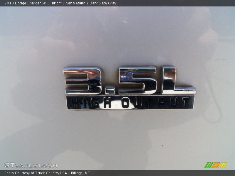 Bright Silver Metallic / Dark Slate Gray 2010 Dodge Charger SXT