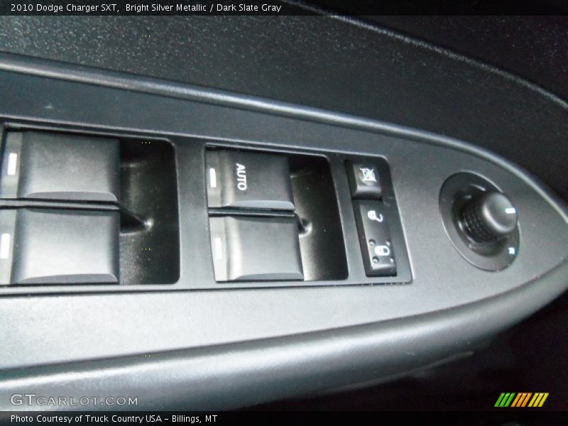 Bright Silver Metallic / Dark Slate Gray 2010 Dodge Charger SXT