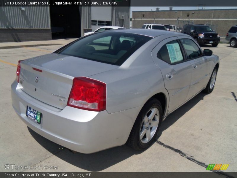 Bright Silver Metallic / Dark Slate Gray 2010 Dodge Charger SXT