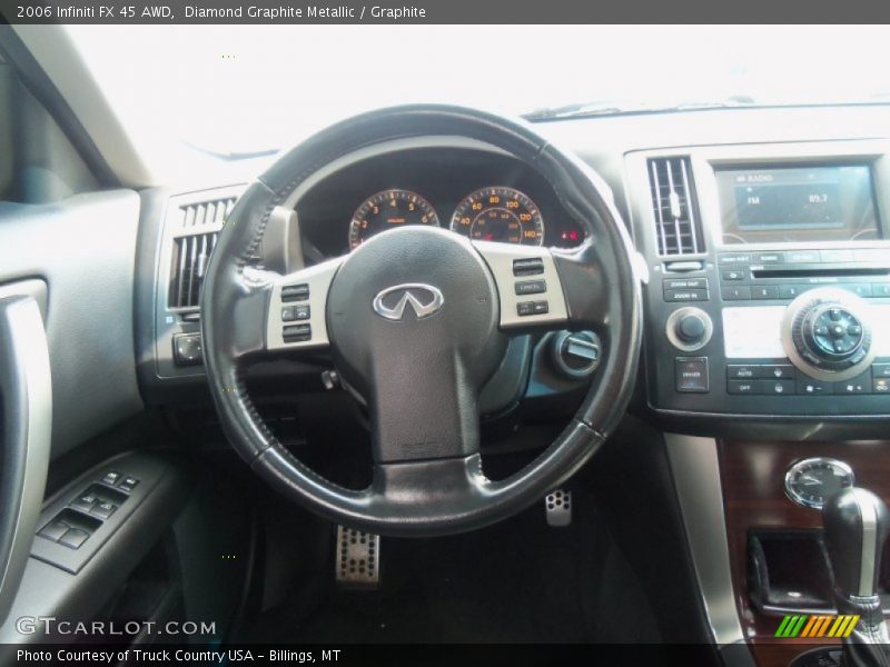 Diamond Graphite Metallic / Graphite 2006 Infiniti FX 45 AWD