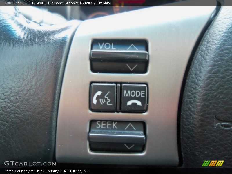Diamond Graphite Metallic / Graphite 2006 Infiniti FX 45 AWD