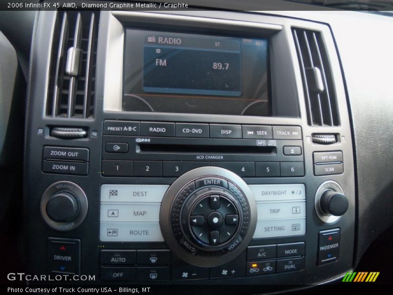 Diamond Graphite Metallic / Graphite 2006 Infiniti FX 45 AWD