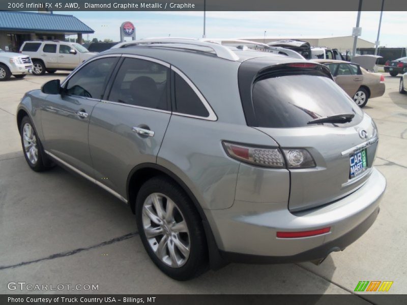 Diamond Graphite Metallic / Graphite 2006 Infiniti FX 45 AWD