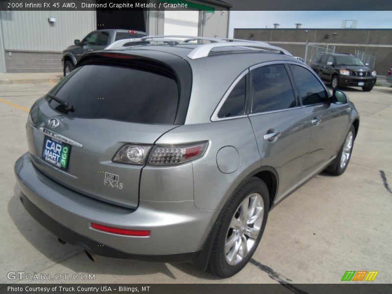 Diamond Graphite Metallic / Graphite 2006 Infiniti FX 45 AWD