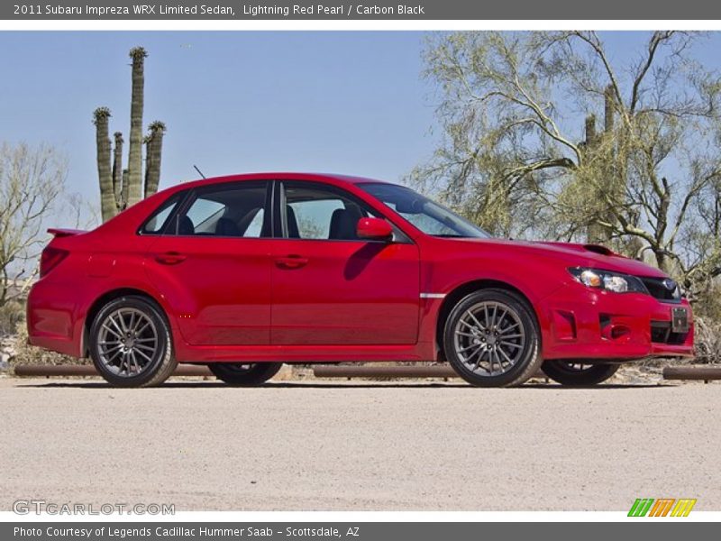  2011 Impreza WRX Limited Sedan Lightning Red Pearl