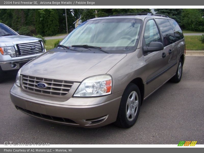Arizona Beige Metallic / Pebble Beige 2004 Ford Freestar SE
