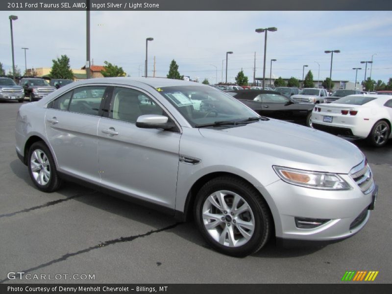 Ingot Silver / Light Stone 2011 Ford Taurus SEL AWD