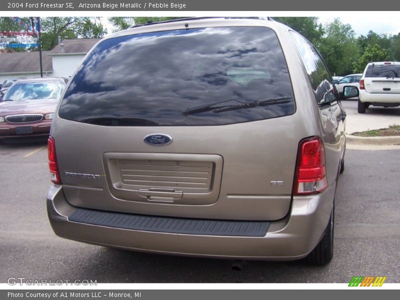 Arizona Beige Metallic / Pebble Beige 2004 Ford Freestar SE