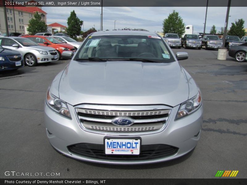 Ingot Silver / Light Stone 2011 Ford Taurus SEL AWD