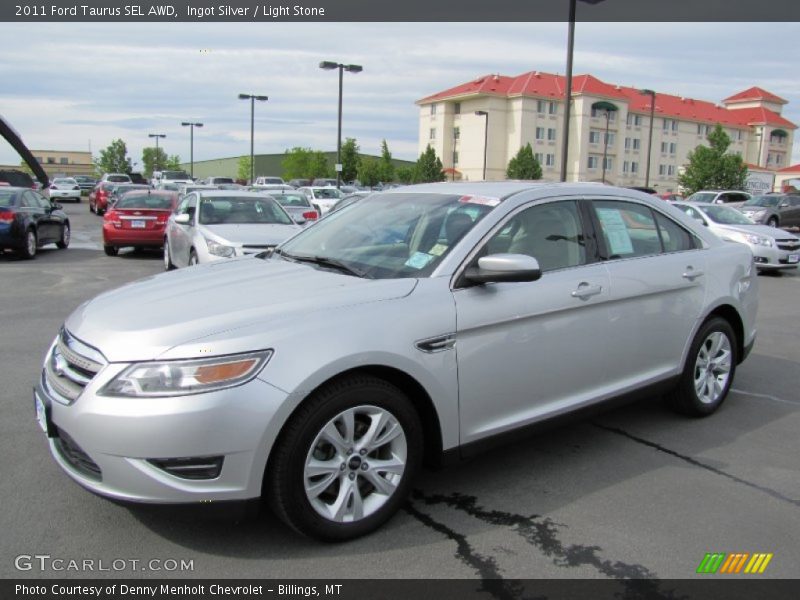 Ingot Silver / Light Stone 2011 Ford Taurus SEL AWD