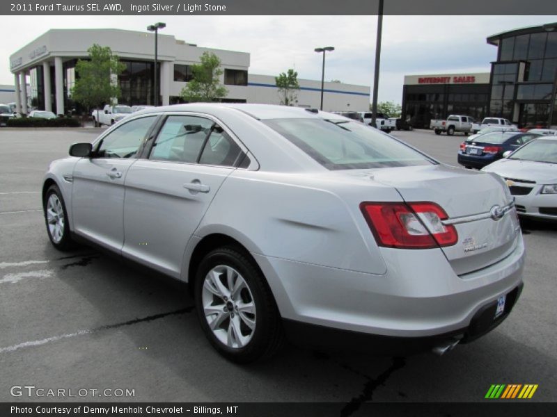 Ingot Silver / Light Stone 2011 Ford Taurus SEL AWD
