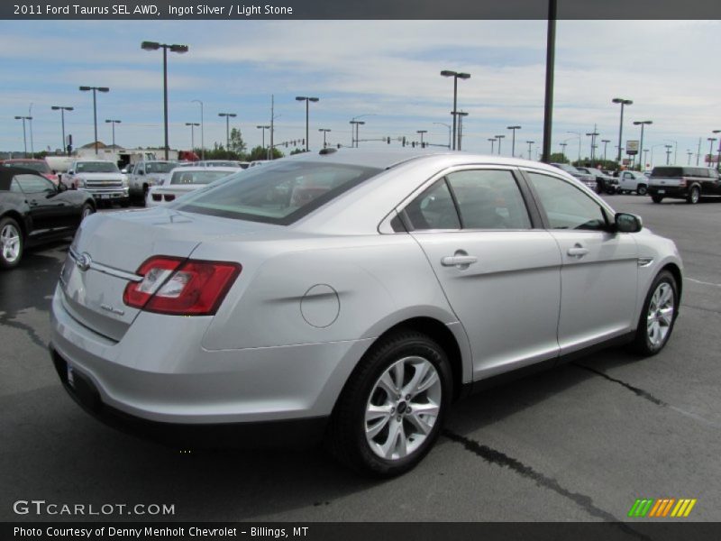 Ingot Silver / Light Stone 2011 Ford Taurus SEL AWD