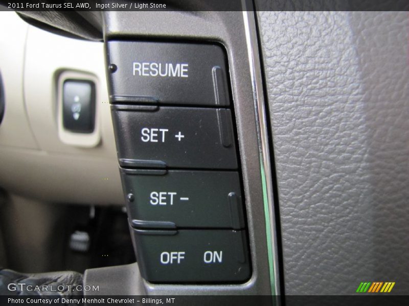 Ingot Silver / Light Stone 2011 Ford Taurus SEL AWD