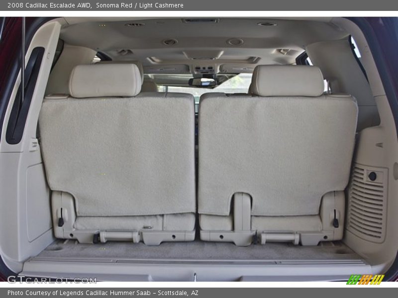  2008 Escalade AWD Trunk