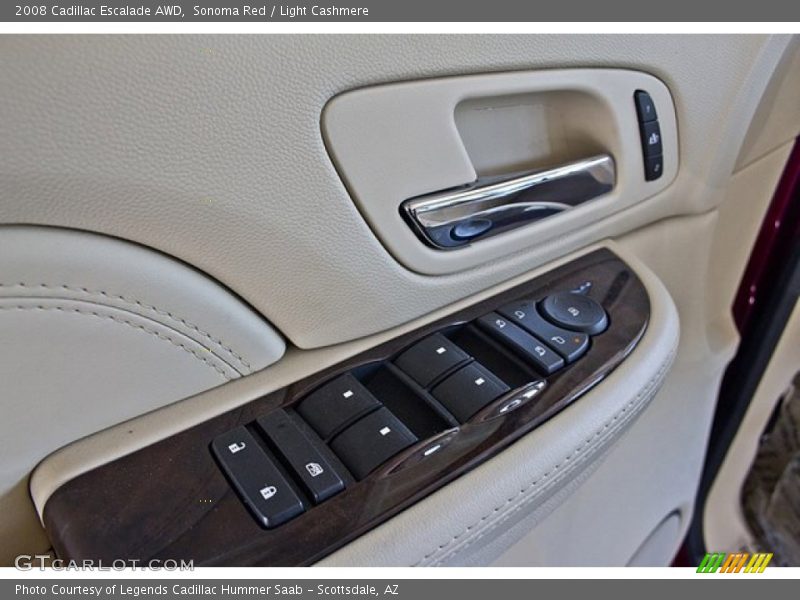Controls of 2008 Escalade AWD