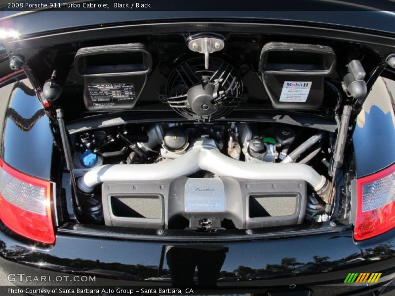  2008 911 Turbo Cabriolet Engine - 3.6 Liter Twin-Turbocharged DOHC 24V VarioCam Flat 6 Cylinder
