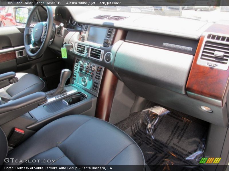 Alaska White / Jet Black/Jet Black 2009 Land Rover Range Rover HSE