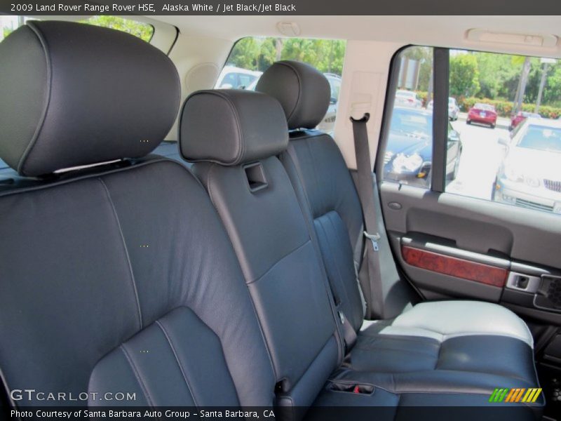 Alaska White / Jet Black/Jet Black 2009 Land Rover Range Rover HSE