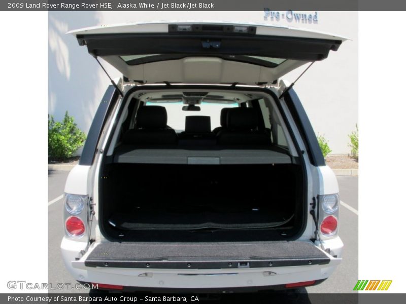 Alaska White / Jet Black/Jet Black 2009 Land Rover Range Rover HSE
