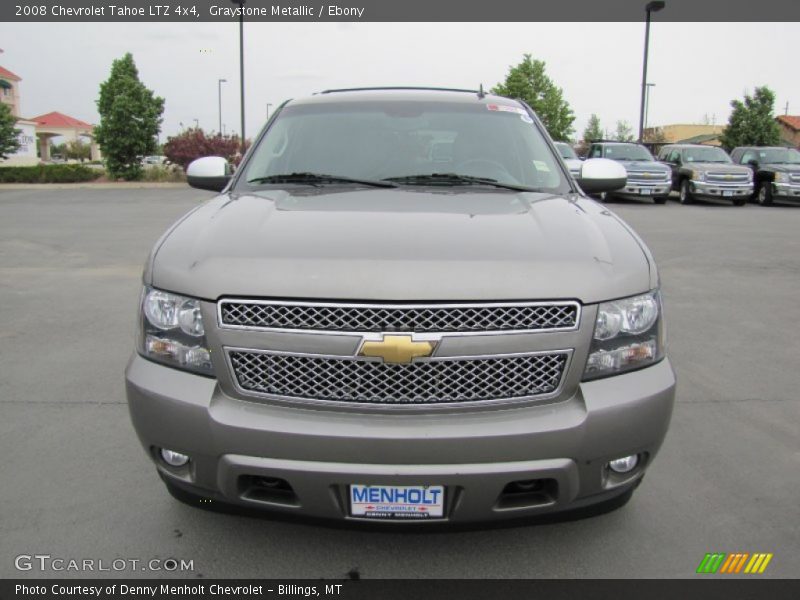 Graystone Metallic / Ebony 2008 Chevrolet Tahoe LTZ 4x4