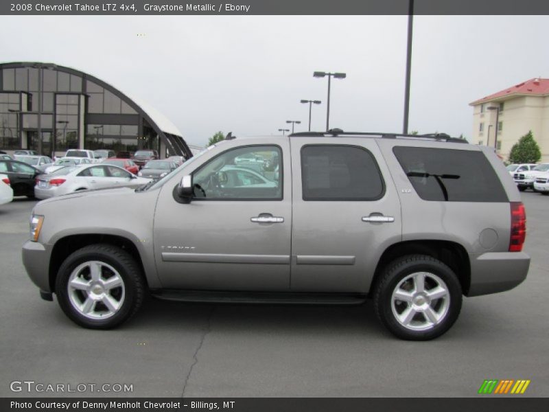 Graystone Metallic / Ebony 2008 Chevrolet Tahoe LTZ 4x4