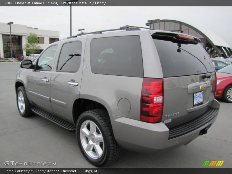 Graystone Metallic / Ebony 2008 Chevrolet Tahoe LTZ 4x4