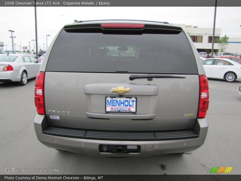 Graystone Metallic / Ebony 2008 Chevrolet Tahoe LTZ 4x4