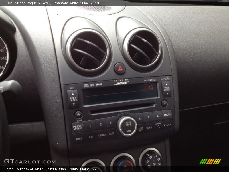 Controls of 2009 Rogue SL AWD
