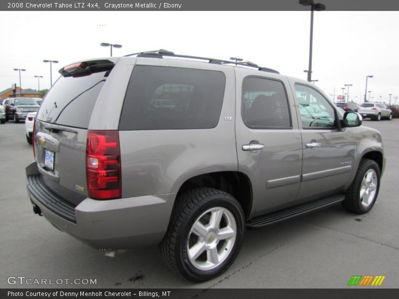 Graystone Metallic / Ebony 2008 Chevrolet Tahoe LTZ 4x4