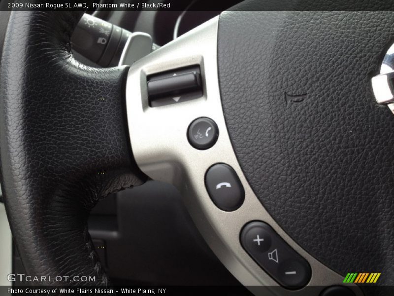 Controls of 2009 Rogue SL AWD
