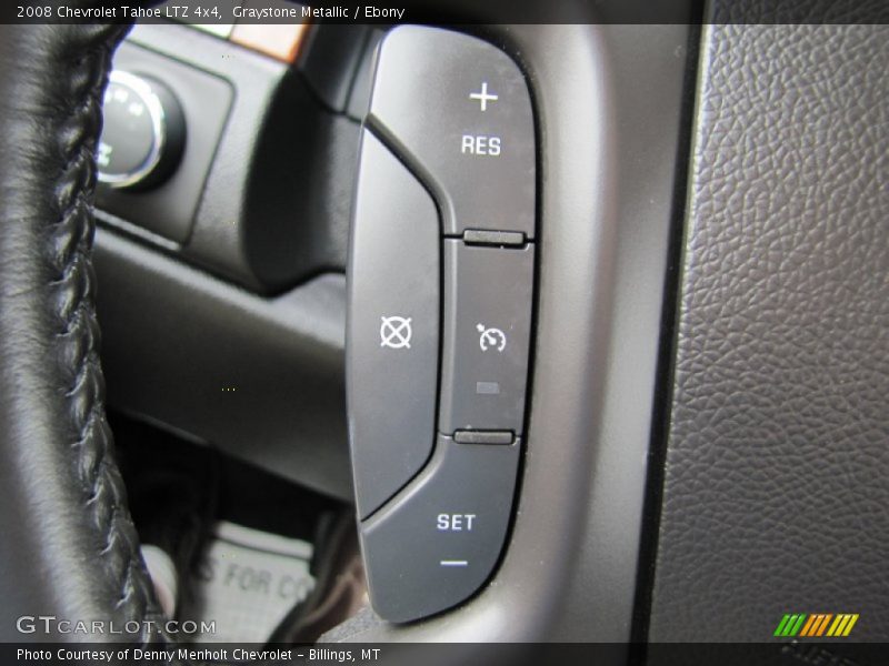 Graystone Metallic / Ebony 2008 Chevrolet Tahoe LTZ 4x4
