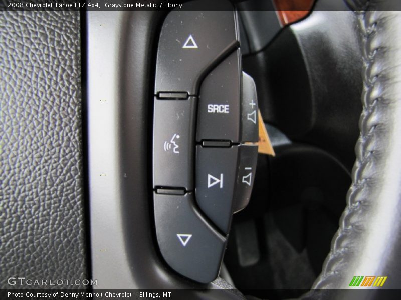 Graystone Metallic / Ebony 2008 Chevrolet Tahoe LTZ 4x4