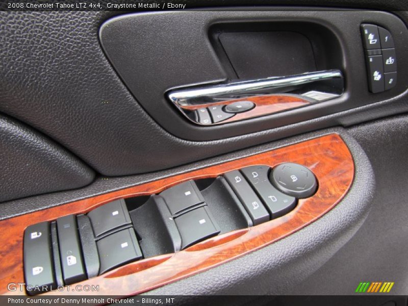 Graystone Metallic / Ebony 2008 Chevrolet Tahoe LTZ 4x4