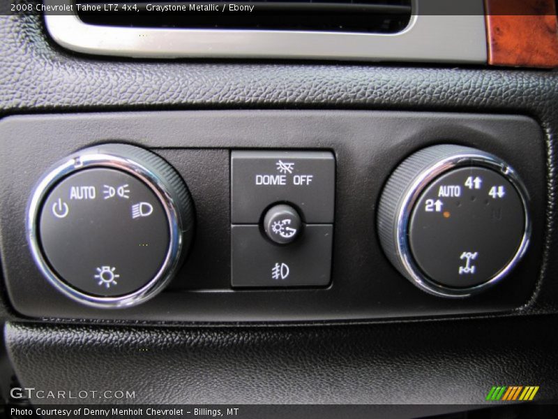 Graystone Metallic / Ebony 2008 Chevrolet Tahoe LTZ 4x4