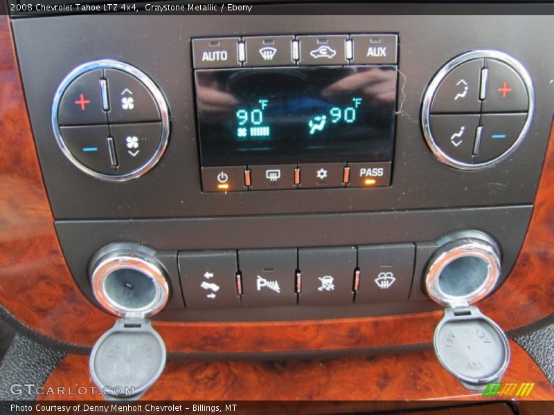Graystone Metallic / Ebony 2008 Chevrolet Tahoe LTZ 4x4
