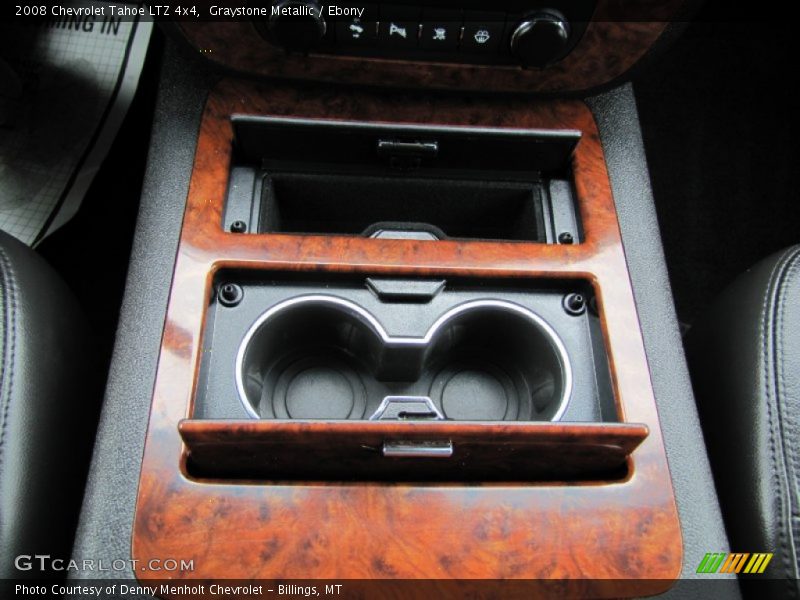 Graystone Metallic / Ebony 2008 Chevrolet Tahoe LTZ 4x4