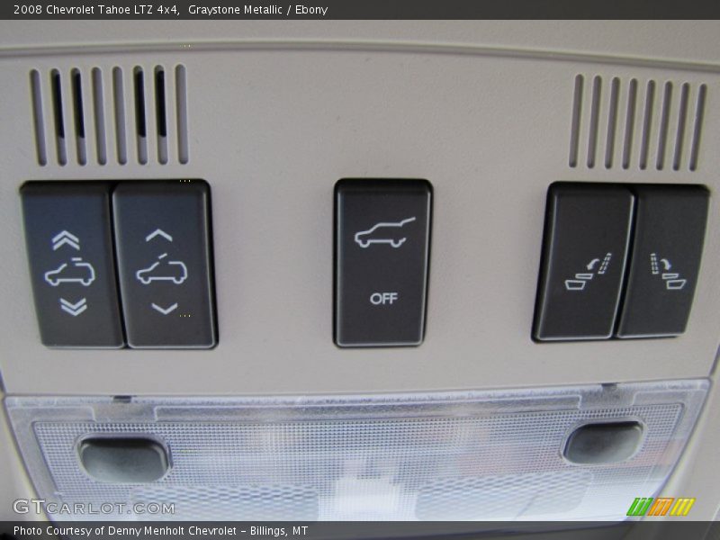 Graystone Metallic / Ebony 2008 Chevrolet Tahoe LTZ 4x4