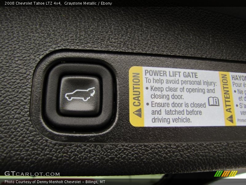 Graystone Metallic / Ebony 2008 Chevrolet Tahoe LTZ 4x4