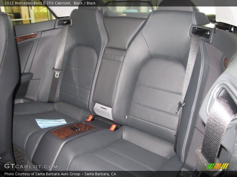 Black / Black 2012 Mercedes-Benz E 350 Cabriolet