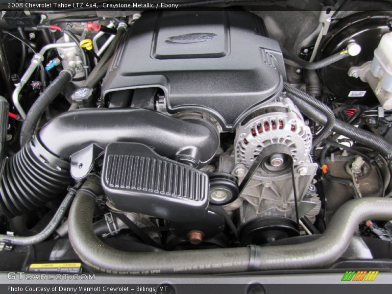 Graystone Metallic / Ebony 2008 Chevrolet Tahoe LTZ 4x4