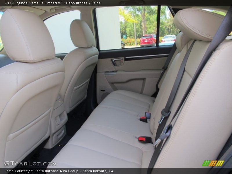 Cabo Bronze / Beige 2012 Hyundai Santa Fe Limited V6